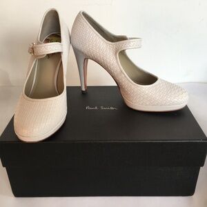 Paul Smith Woven Leather Mary Janes sz 40